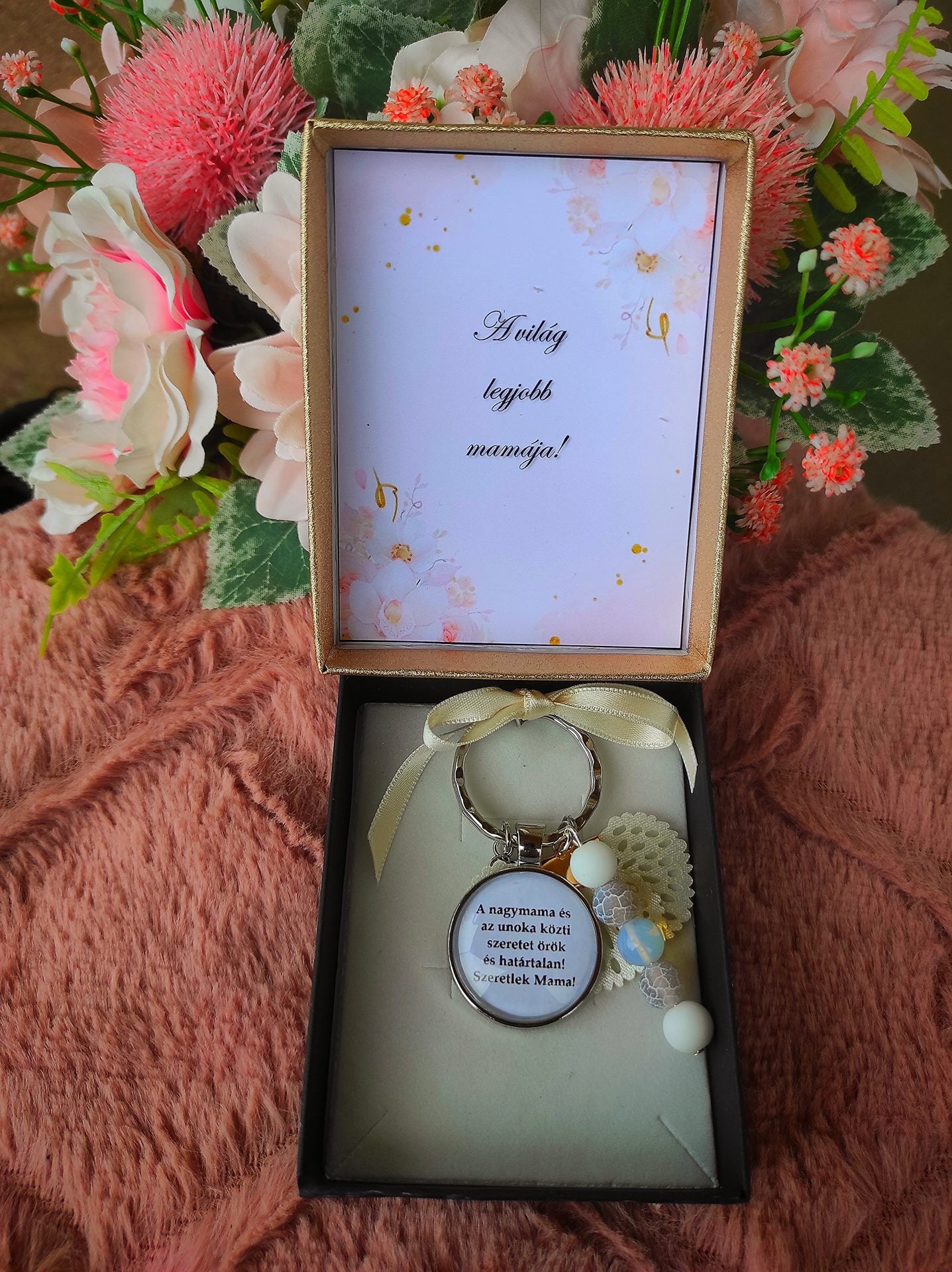 A világ legjobb mamája dobozos kulcstartó